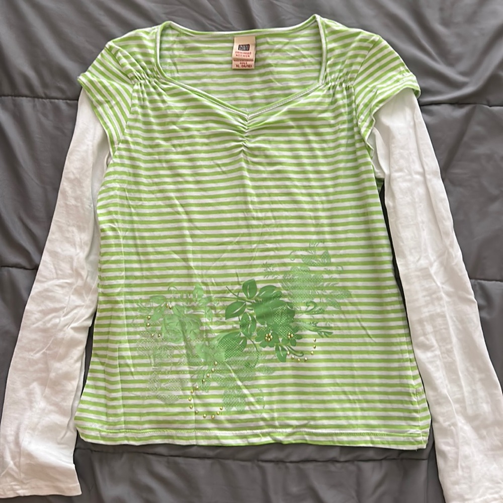 Cute striped long sleeve shirt-⭐️